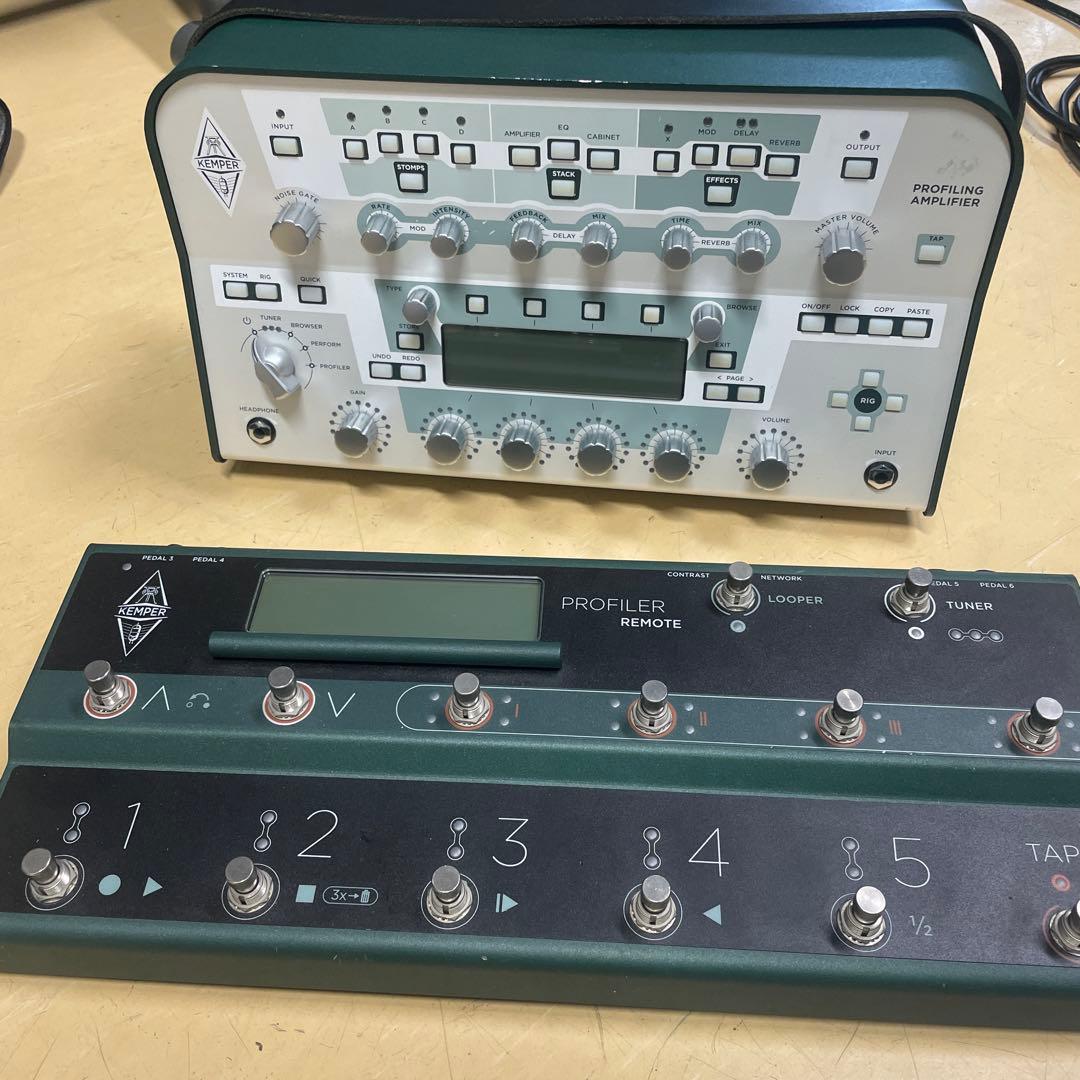 Kemper 、Remoteコントローラー、KORGエクスプレッションペダル