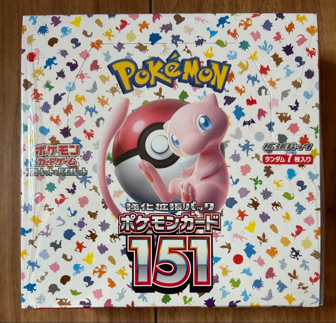 ポケモンカード151 未開封BOX シュリンク付き