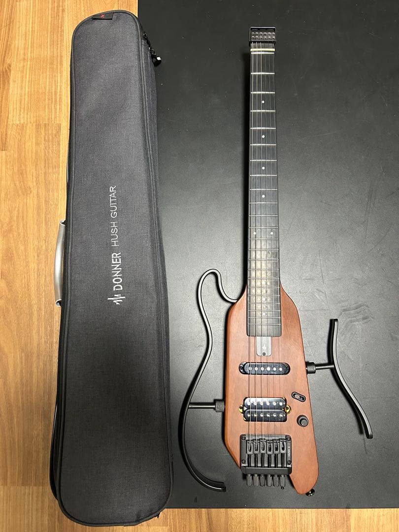 DONNER HUSH X トラベルギター　エレキ Amazon.com: Donner HUSH X Electric Guitar Kit - Featherlight