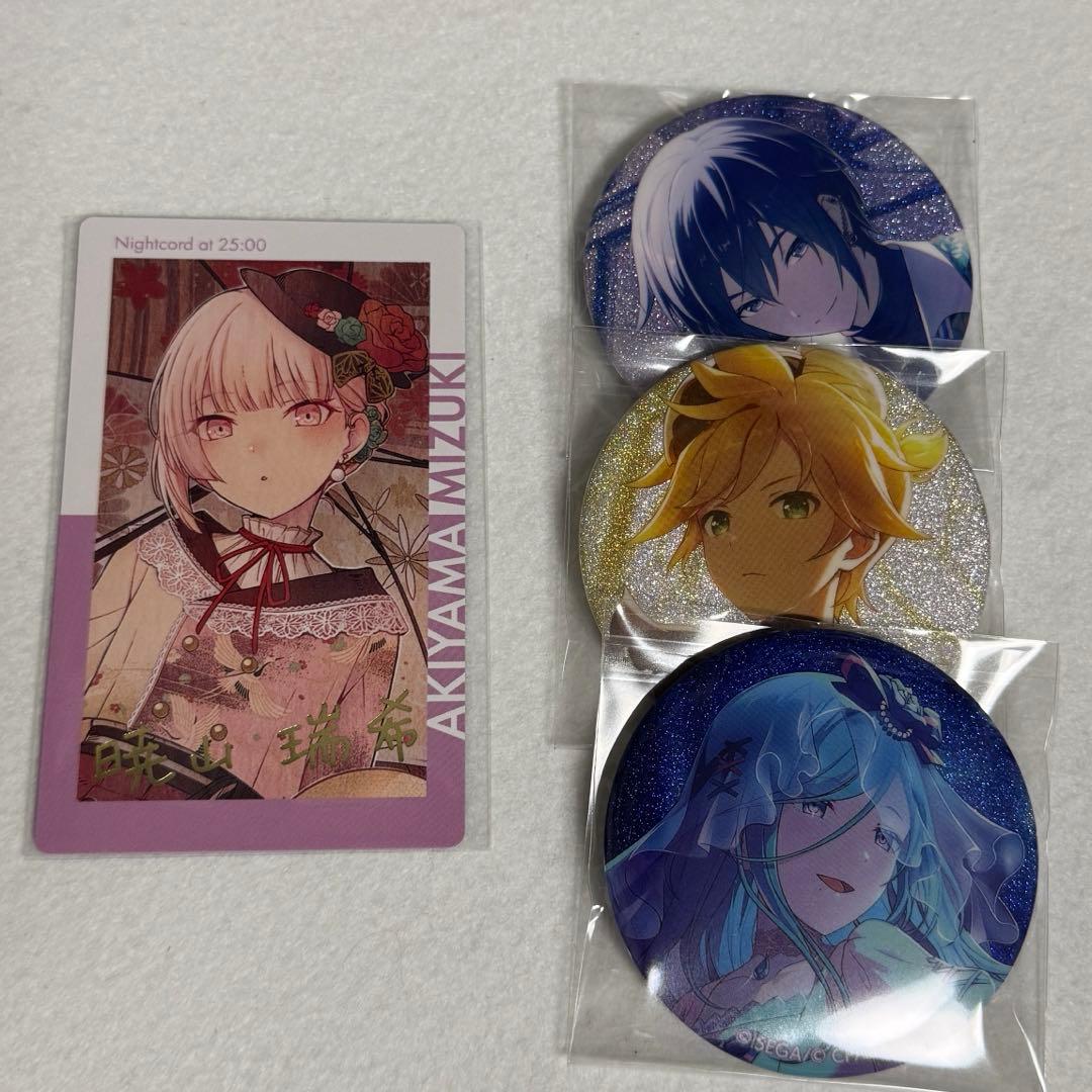 プロセカ 暁山瑞希 エピカ 箔押し 20C 缶バッジ レン KAITO 雫 - メルカリ