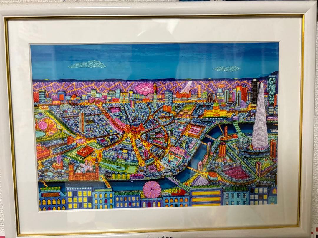 ヨハンペラトーネル　フレームアート　ロンドン