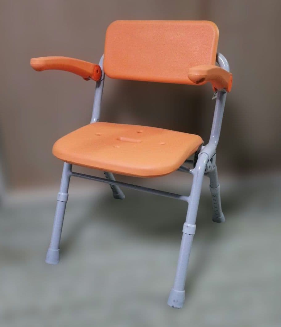 パナソニック シャワーチェア ワンタッチ PN-L41831 オレンジ