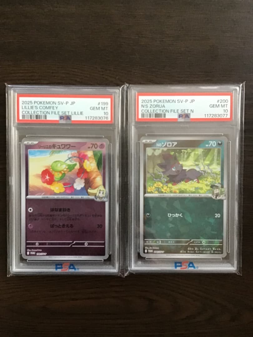 【PSA10連番】キュワワー.ゾロア プロモ PSA10】Nのゾロア プロモ - メルカリ