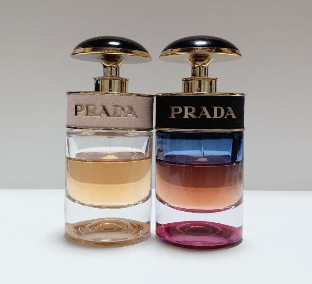 PRADA キャンディ香水 2本セット ピンク・黒