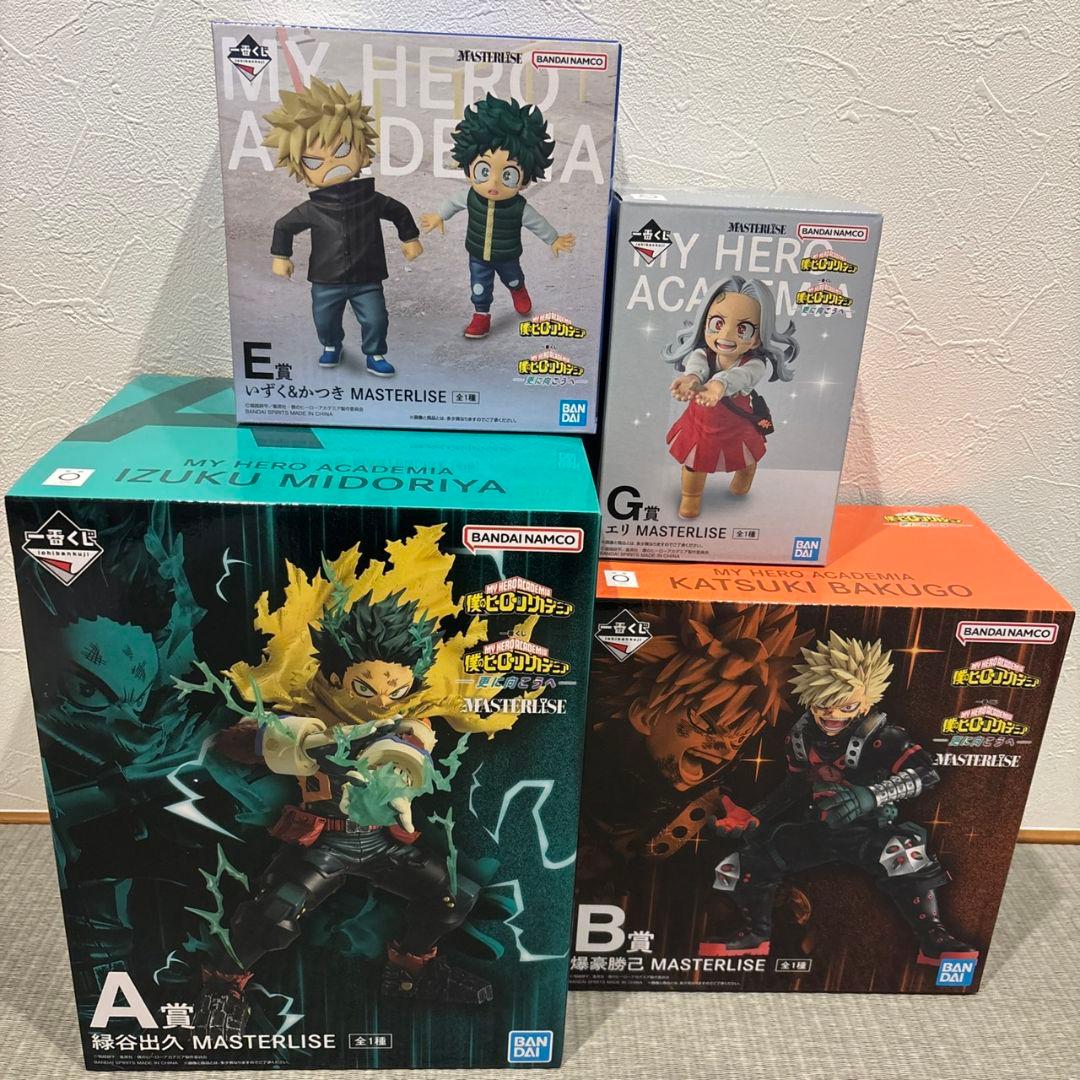 一番くじ 僕のヒーローアカデミア 更に向こうへ A賞 B賞 E賞 G賞セット