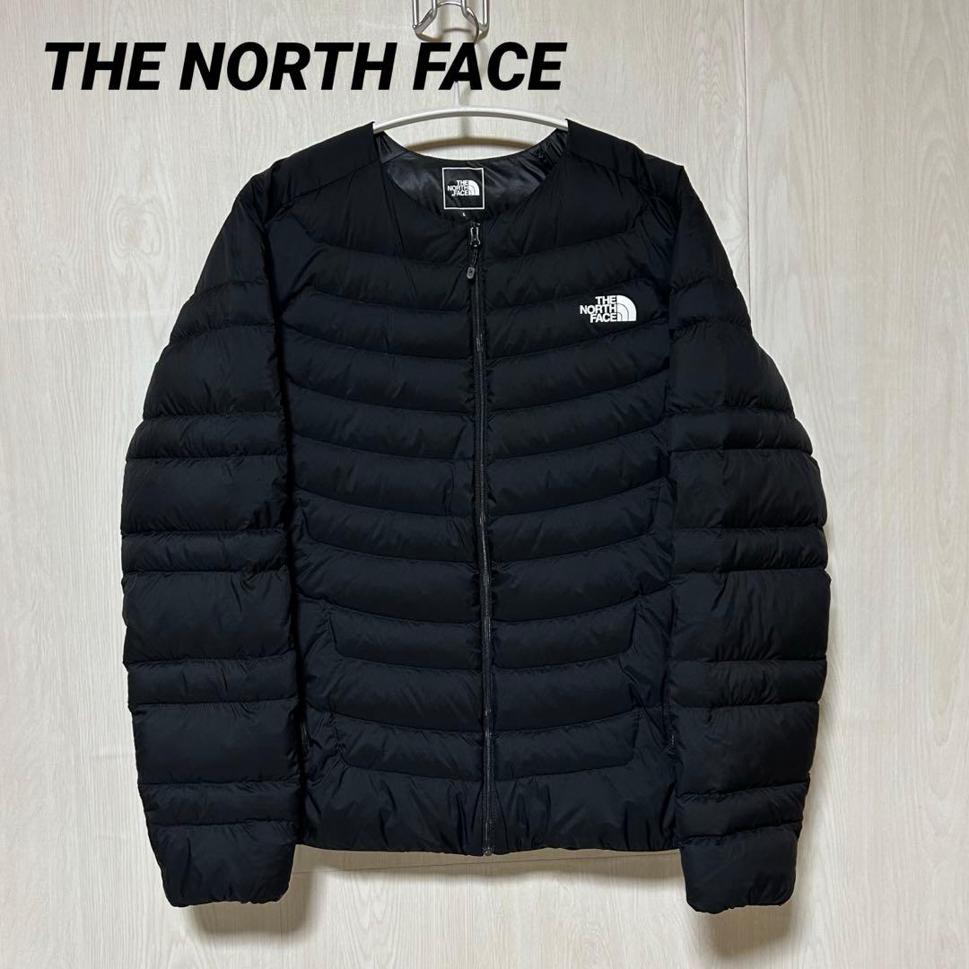 THE NORTH FACE サンダー ラウンドネック ダウンジャケット 黒 L THE NORTH FACE サンダー ラウンドネックジャケット (ダウン＋中綿