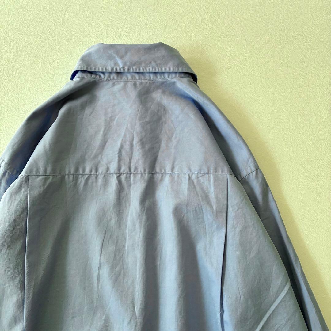 2023年製】ドゥーズィエムクラス コットンベーシックブルーシャツ 長袖