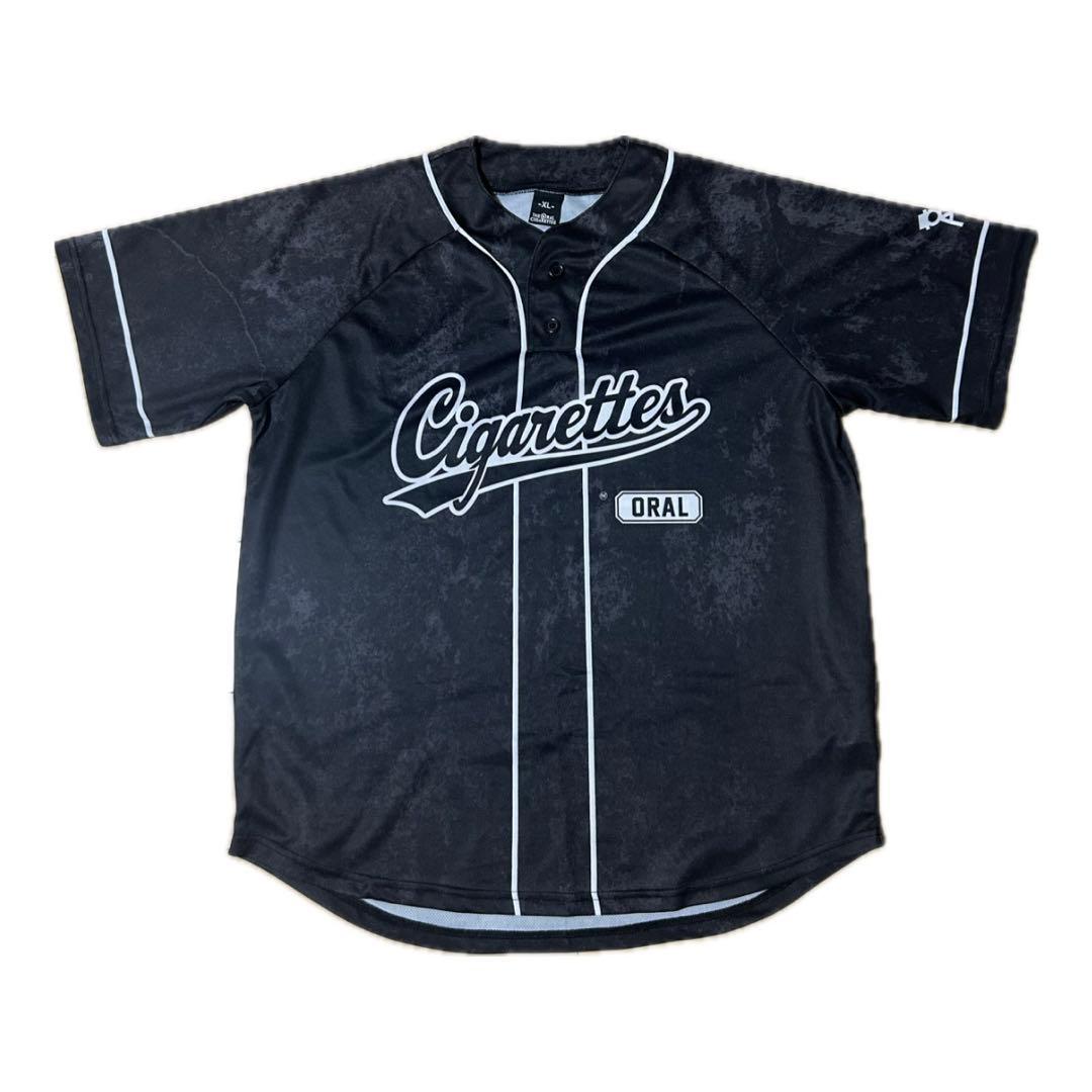 THE ORAL CIGARETTES ベースボール シャツ XL黒 商品詳細ページ | THE ORAL CIGARETTES OFFICIAL SHOP | BKW!!ベース