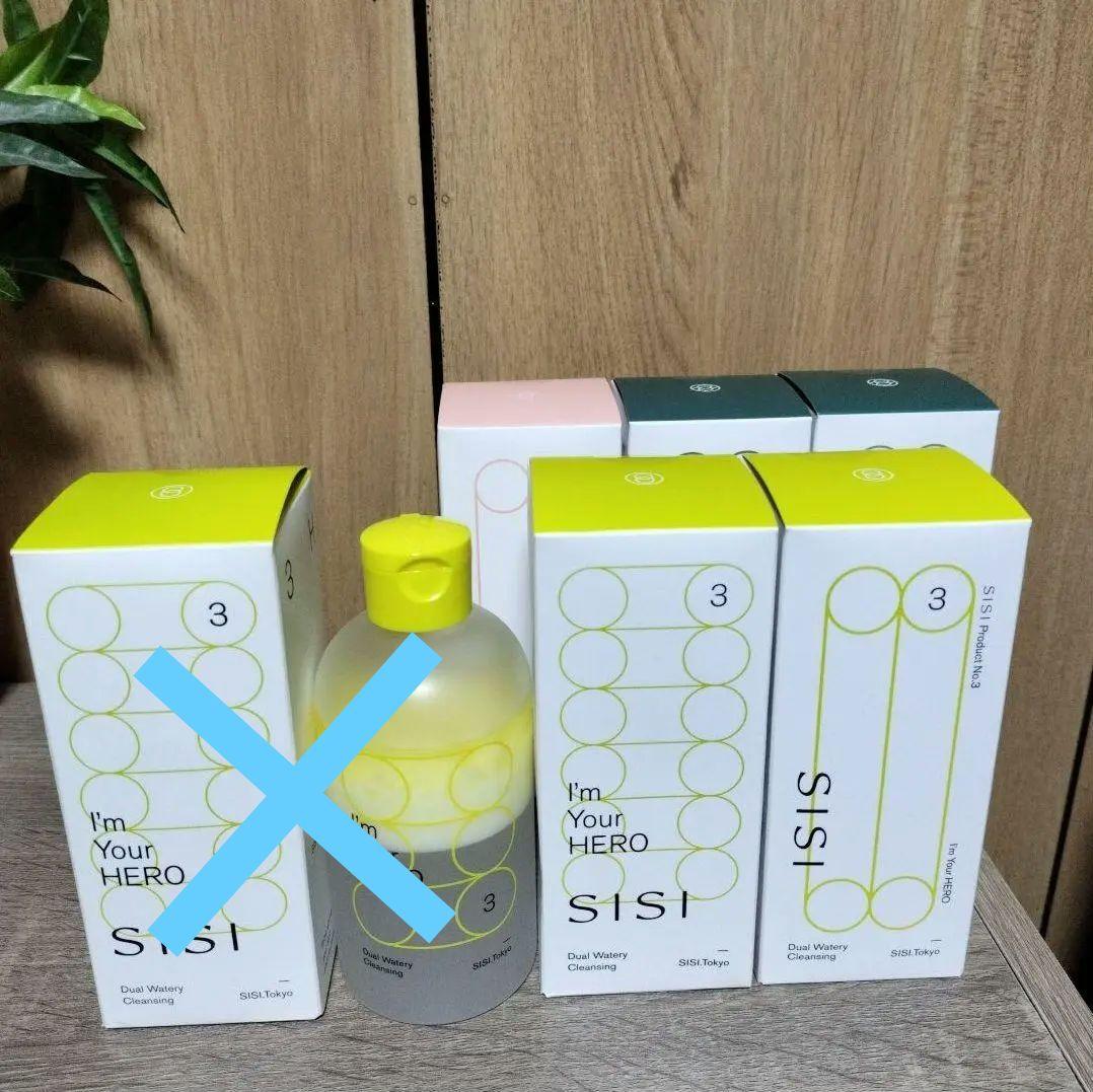 sisi アイムユアヒーロー　デュアルウォータリークレンジング6本
