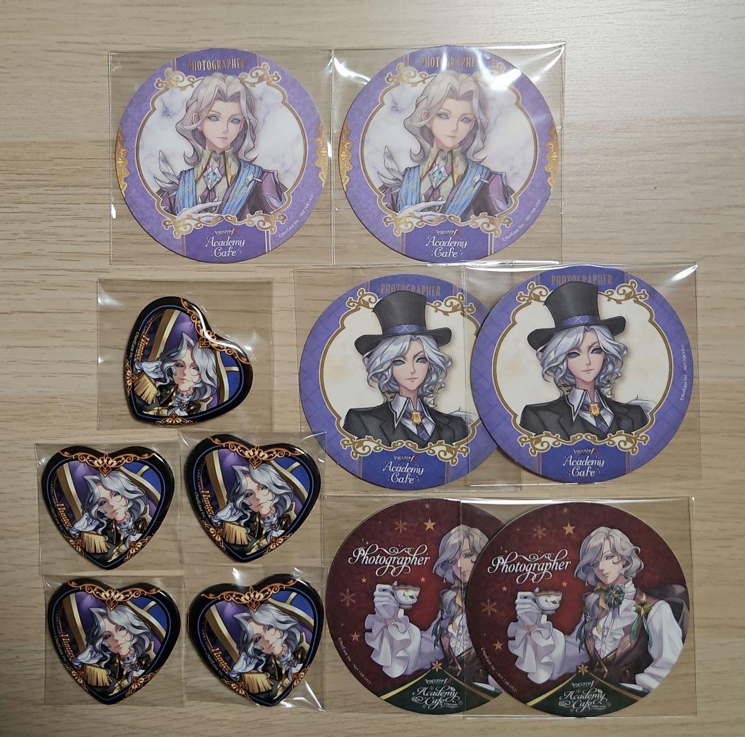 第五人格　ジョゼフセット ぬーどるストッパーフィギュア -制服晩餐会 -写真家 ジョゼフ