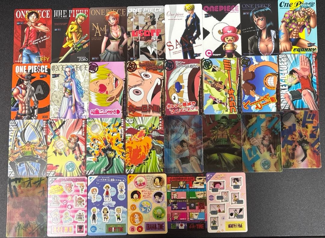 【平成レア】ワンピース グランドログカード (コンプリート)2007年 食玩 ワンピース ワンピースグランドログカード｜バンダイキャンディトイ