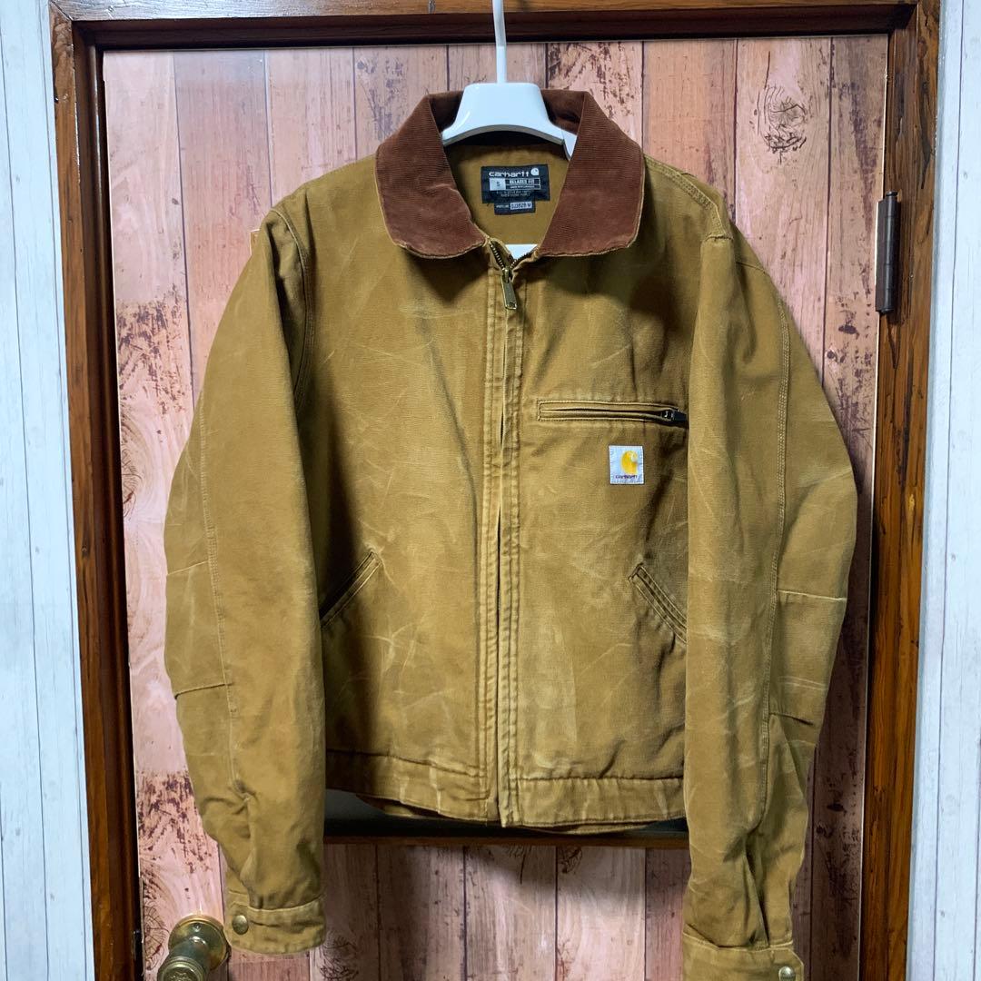 希少　カーハート　デトロイトジャケット　リラックスフィット　Sサイズ