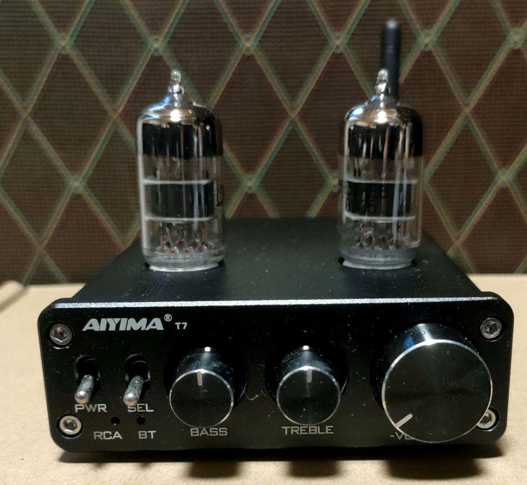 AIYIMA T7 Bluetooth 真空管プリアンプ OPA627搭載！