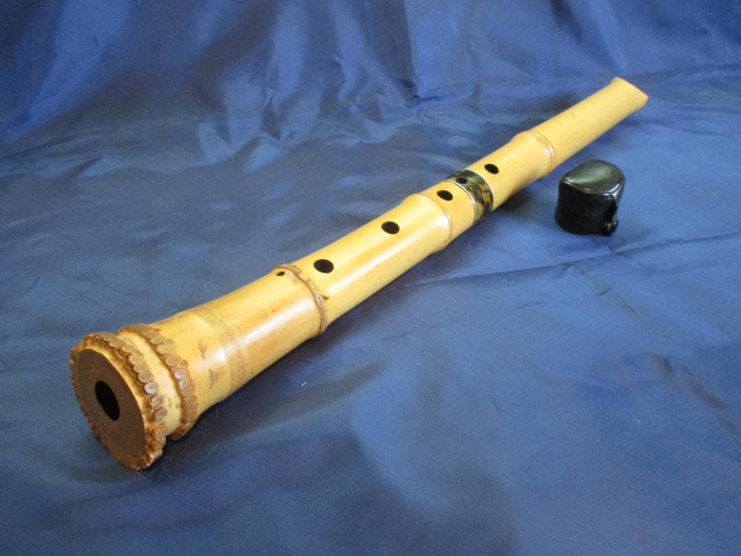 尺八　溪山銘　1尺8寸　7孔