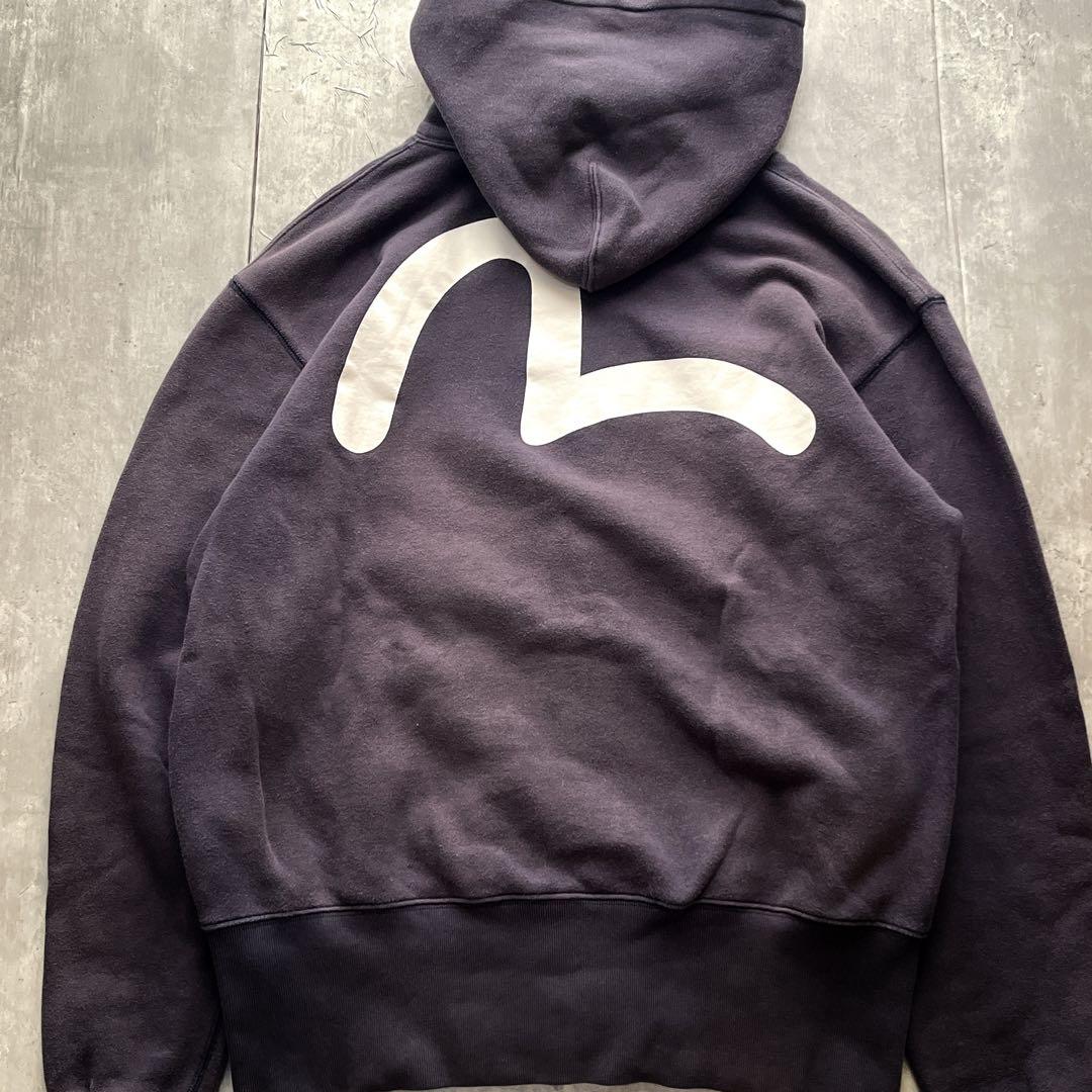 XLサイズ42　EVISU　特大バックカモメ パーカー　エヴィス　ヴィンテージ 楽天市場】EVISU（エヴィス） カモメ刺繍 ZIPパーカー ブラック サイズ