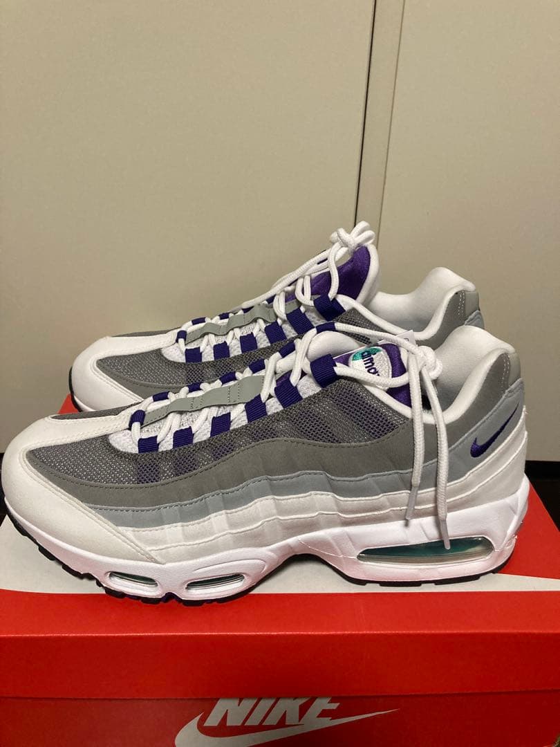NIKE ナイキ エアマックス95 OG グレープ w29cm