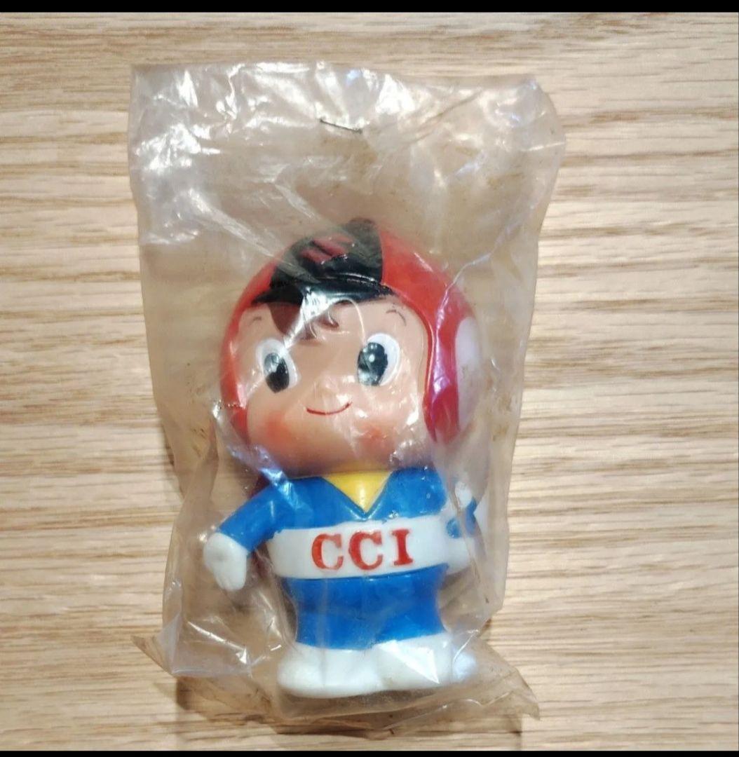 未開封　ＣＣＩ坊や　貯金箱　ソフビ　鈴木自動車工業　スズキ　百泉社　説明書あり