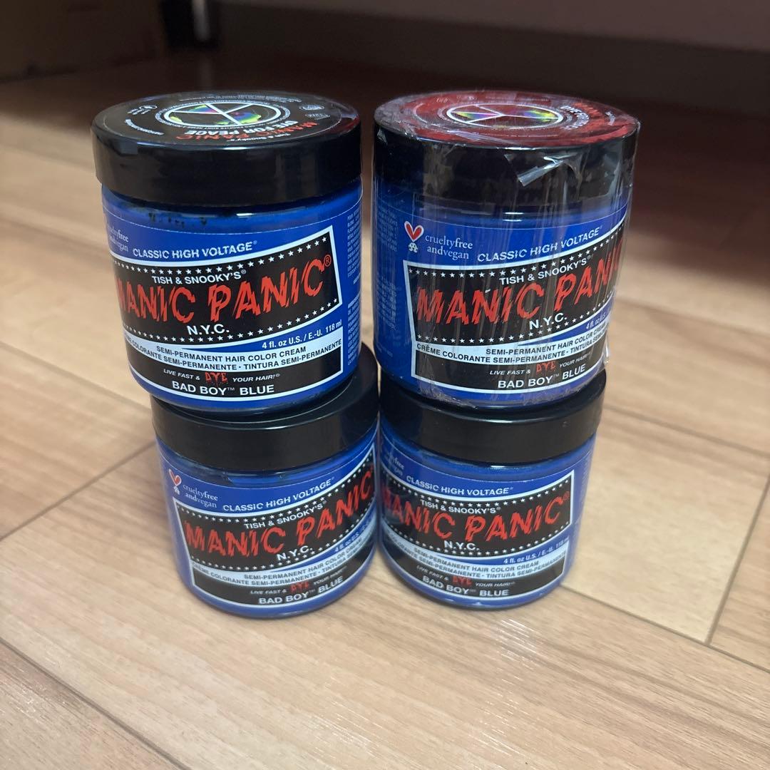 マニックパニック カラークリーム バットボーイブルー　4個　1個販売可