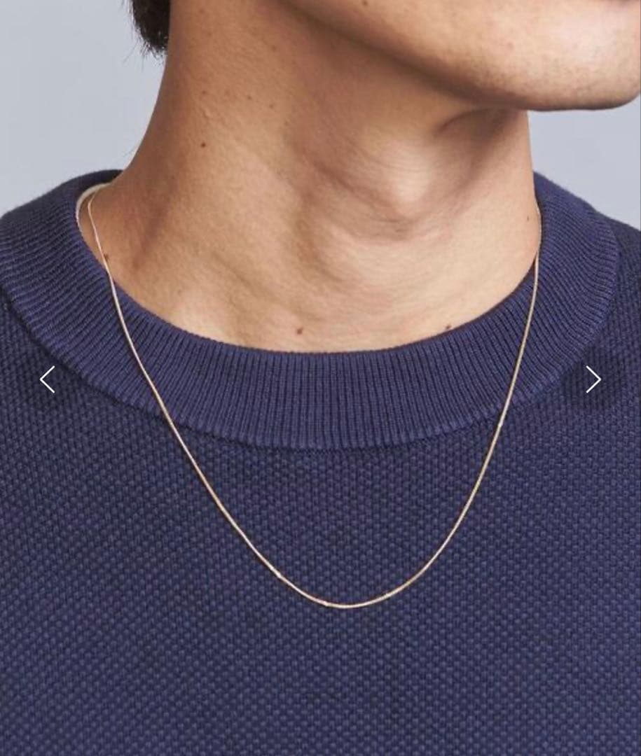 K10YG ネックレス BEAUTY&YOUTH UNITED ARROWS