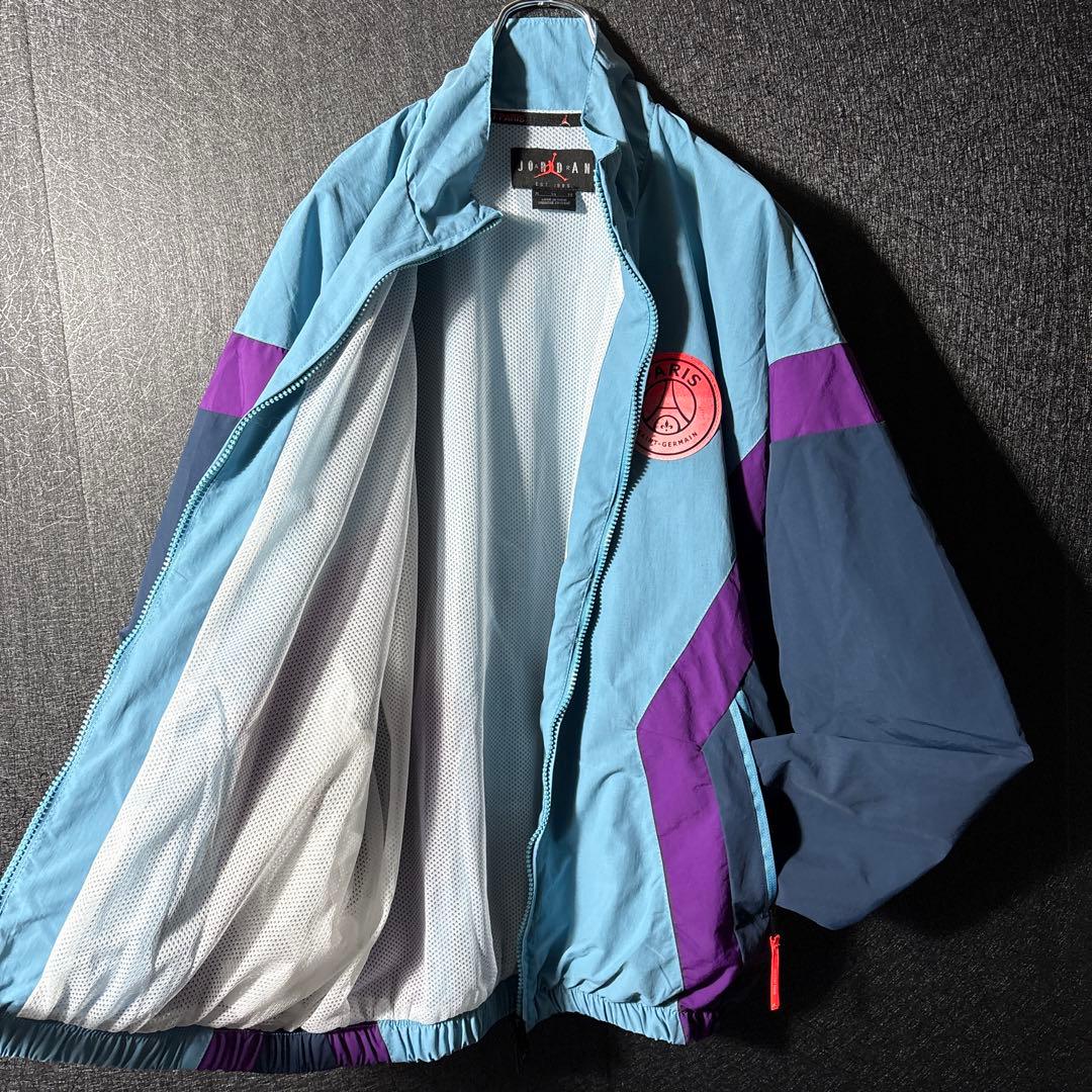 PSG×エアジョーダン】古着 メンズ アウター ナイロンジャケット XL