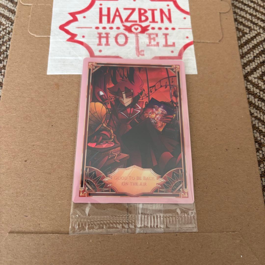 ハズビンホテル　アラスター　レコード　プロモ　トレカ　プロモカード ハズビンホテル プロモカード レコード アラスター - メルカリ