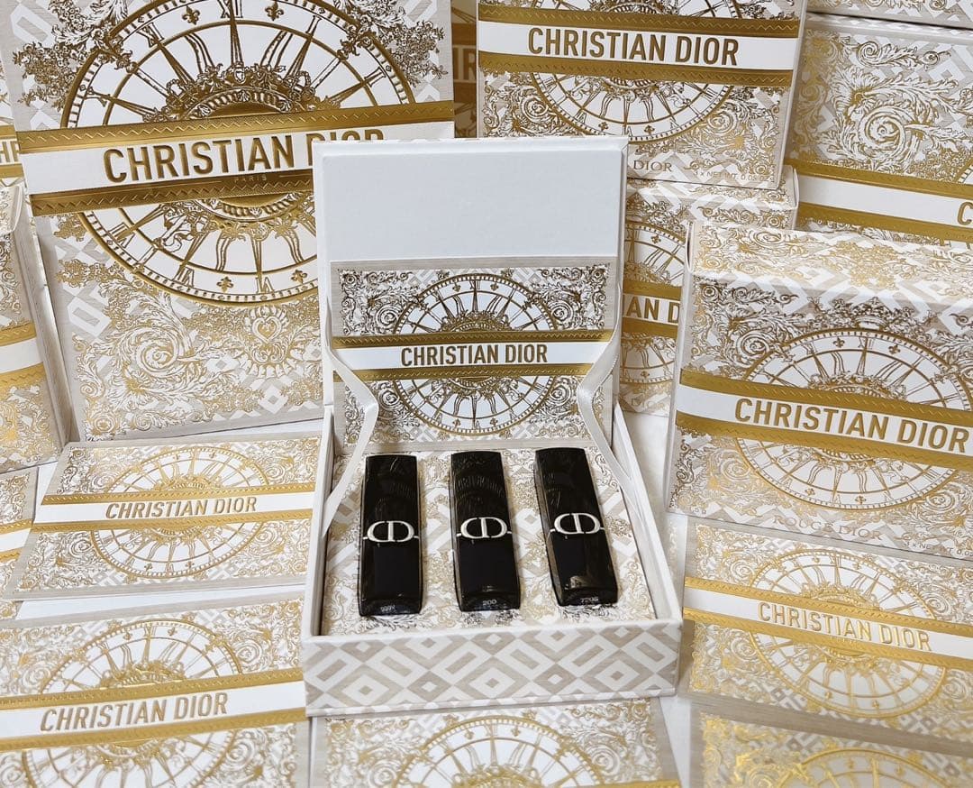 【ショッパ付】Dior リップ ルージュ ディオール セット ホリデー限定品