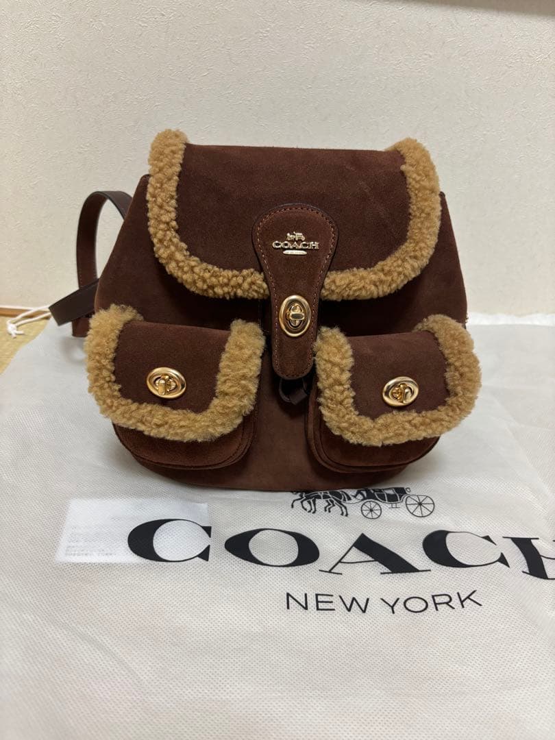 COACH ハドリー バックパック ヴィンテージ ブラウン マルチ - メルカリ