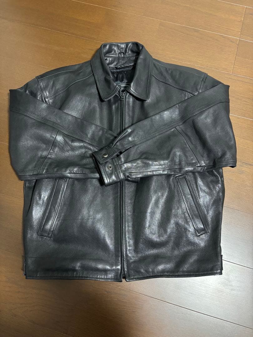 レザージャケット　本革　トラッカージャケット　OLD GAP 中古・古着通販】GAP (ギャップ) 00's レザートラッカージャケット