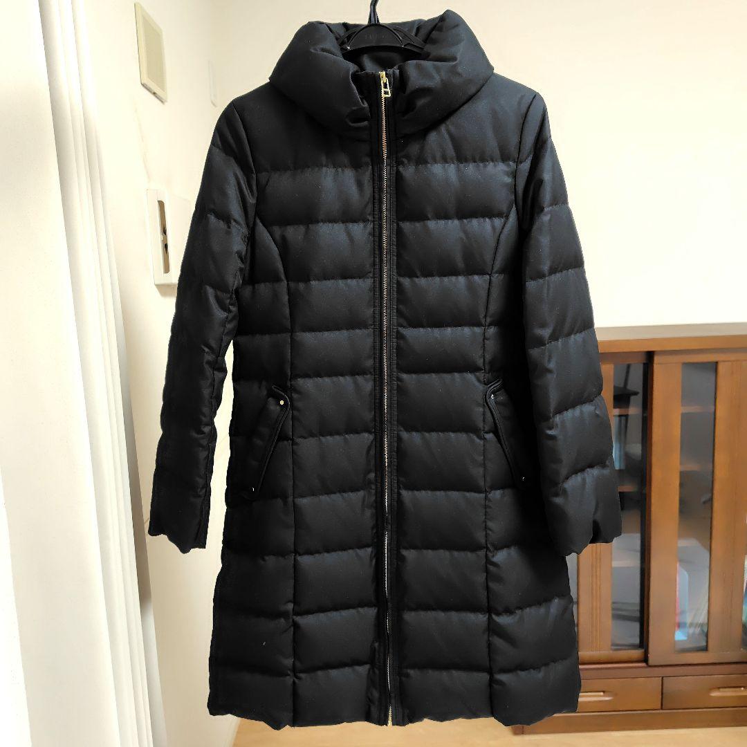 【新品未使用】anySiS ロングダウンコート ショールカラー 洗える 黒 S