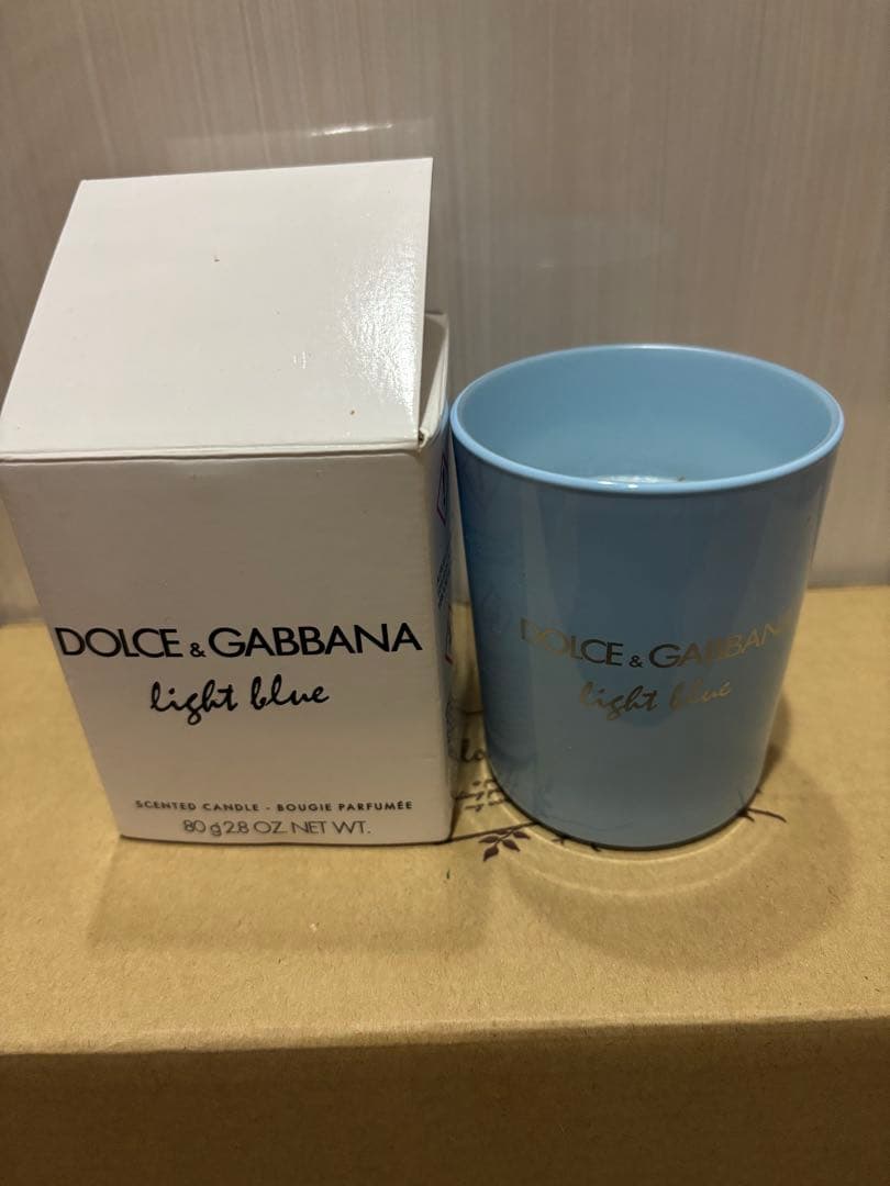 DOLCE & GABBANA light blue 香り付きキャンドル