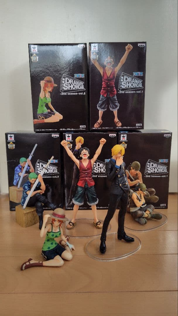 ワンピース　DRAMATIC SHOWCASE　2nd season 5種セット