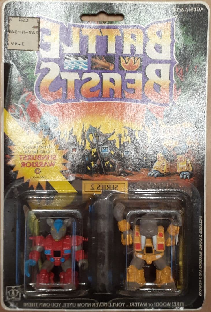 ビーストフォーマー　レーザービースト　Battle Beasts　海外製 ビーストフォーマー (Beastformers) 1986, Takara SF Land Evolution