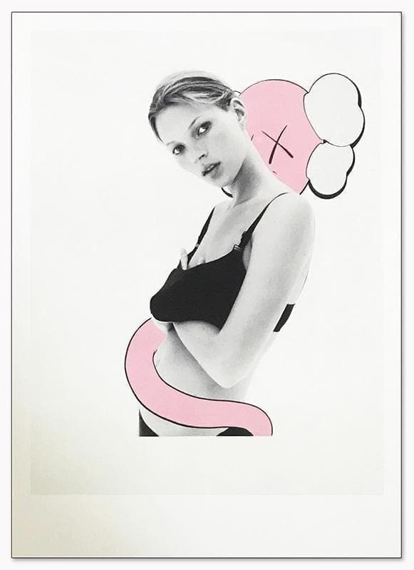 限定マット額装品/Kaws and David Sims Kate Moss 4 - メルカリ