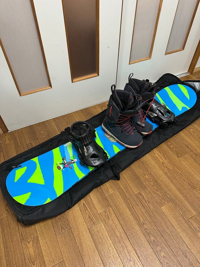 4セットRide Buckwildスノー ボード153cmビンディング付ブツ imgrc0091143855.jpg