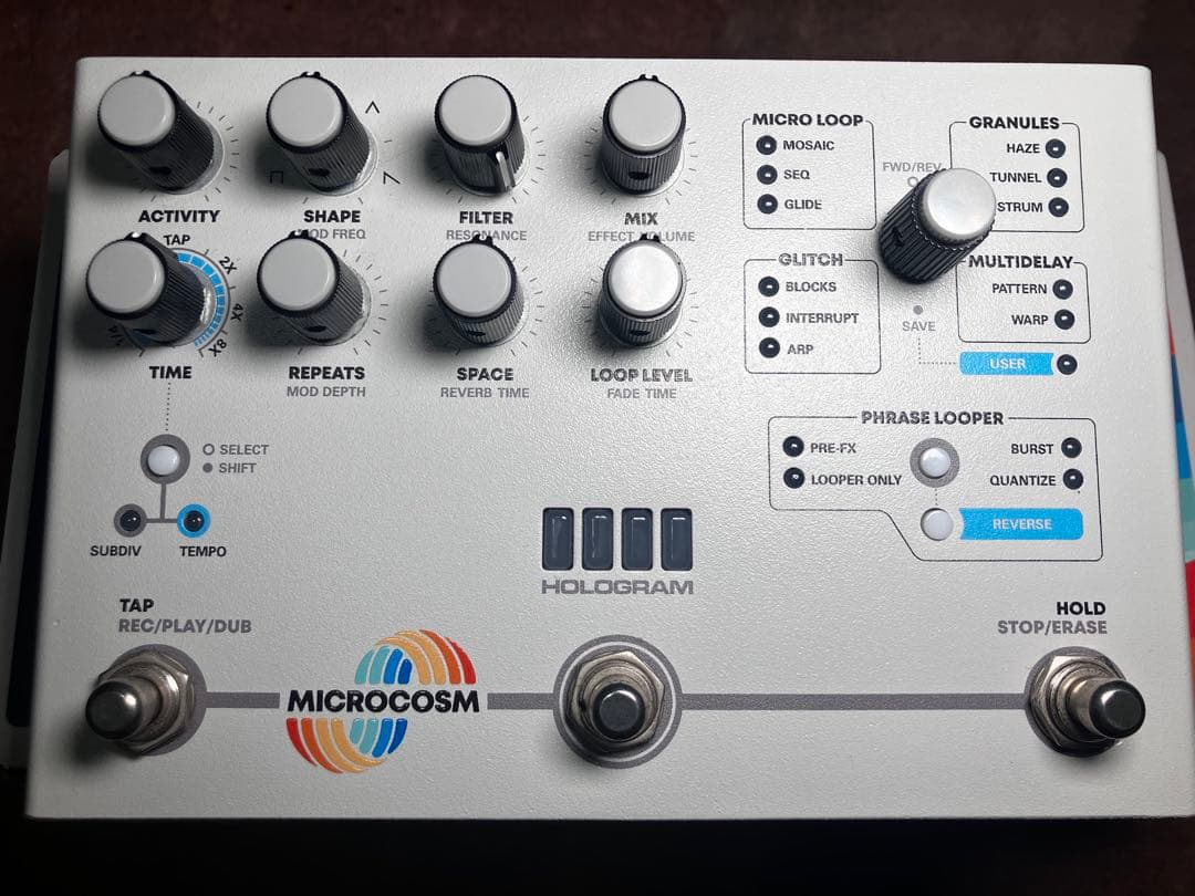 Hologram Electronics Microcosmグラニュラールーパー