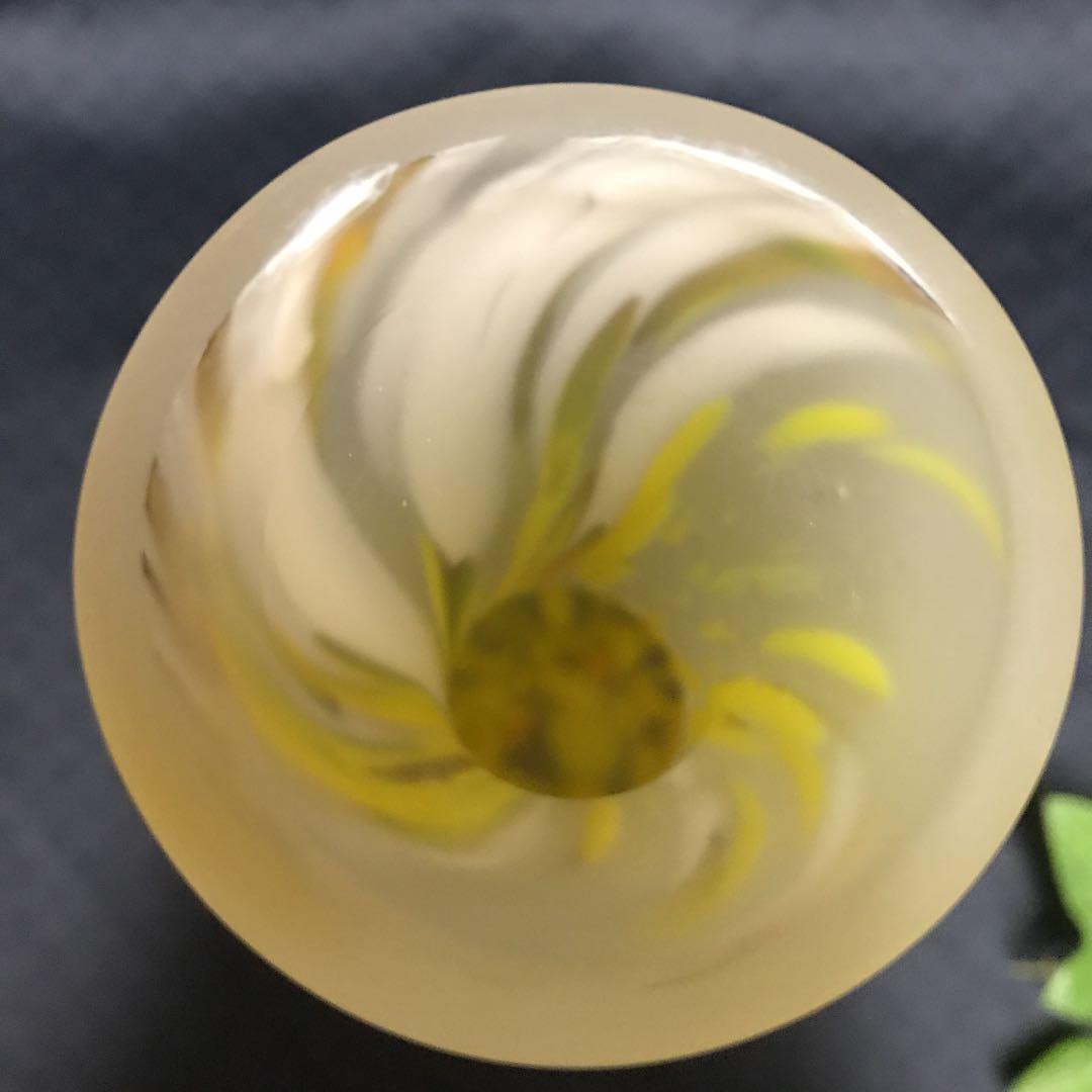 ガラス工芸家 藤田喬平 手吹き瓶 花瓶 美術品 手吹きガラス工芸品 作家