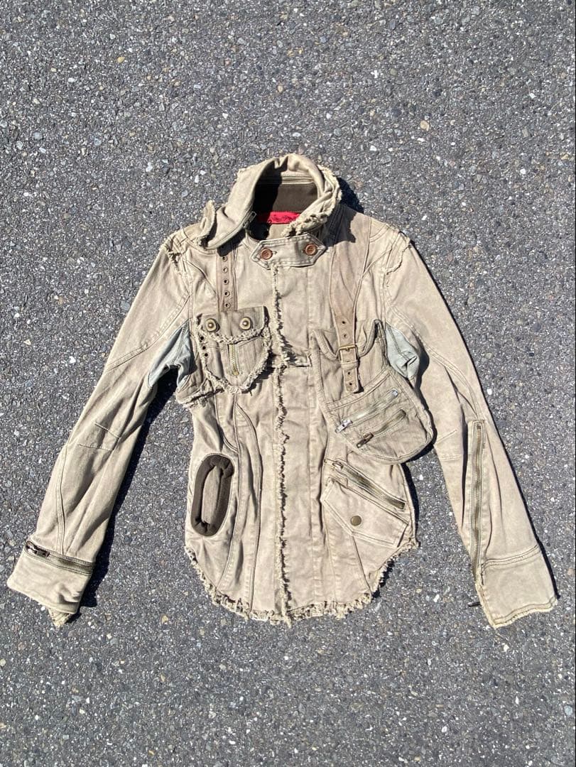 90’s ギミック ジャケット フェアリーグランジ Y2K マクブリング