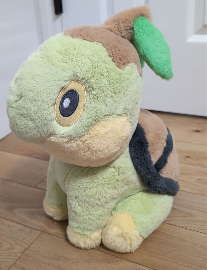 ふわふわ抱きぬいぐるみ　ポケモン　ナエトル ぬいぐるみ 約30cm