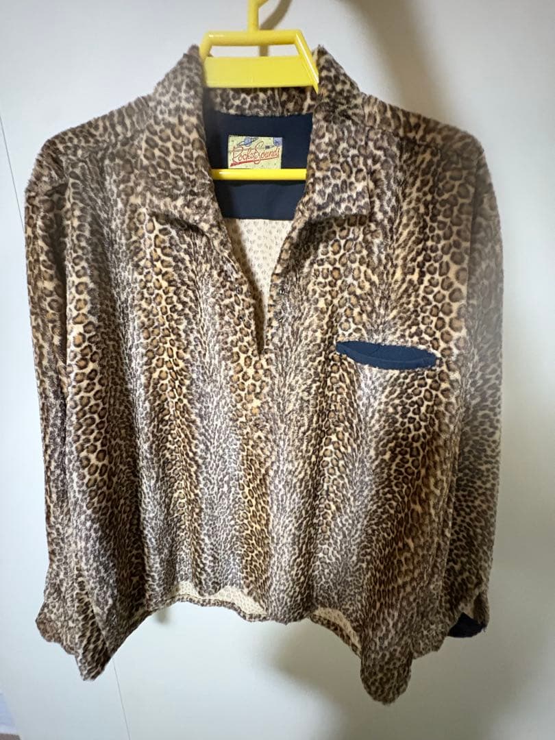 Rockers Sounds ヒョウ柄長袖シャツ Rockers Sounds ヒョウ柄長袖シャツ