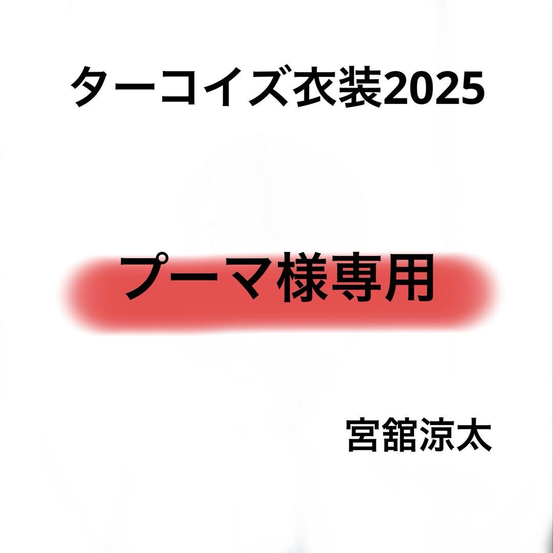 プーマ 　Bigぬいターコイズ衣装 宮舘涼太