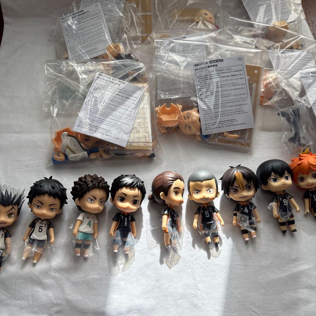 ねんどろいど ハイキュー 14体 まとめ売り ねんどろいどさぷらいず ハイキュー!!全国大会編
