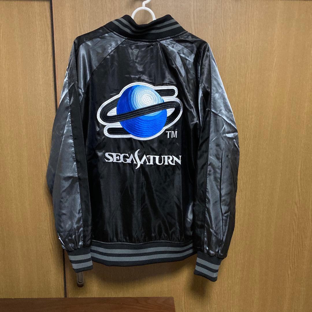新品 LLサイズ セガサターン スカジャン　キーホルダー付き　刺繍