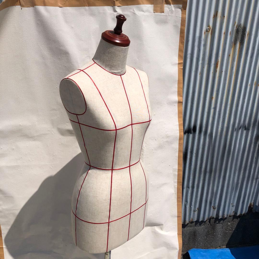 夢八トルソー　トルソーボディマネキン　ライン入り洋装ソーイング　和装