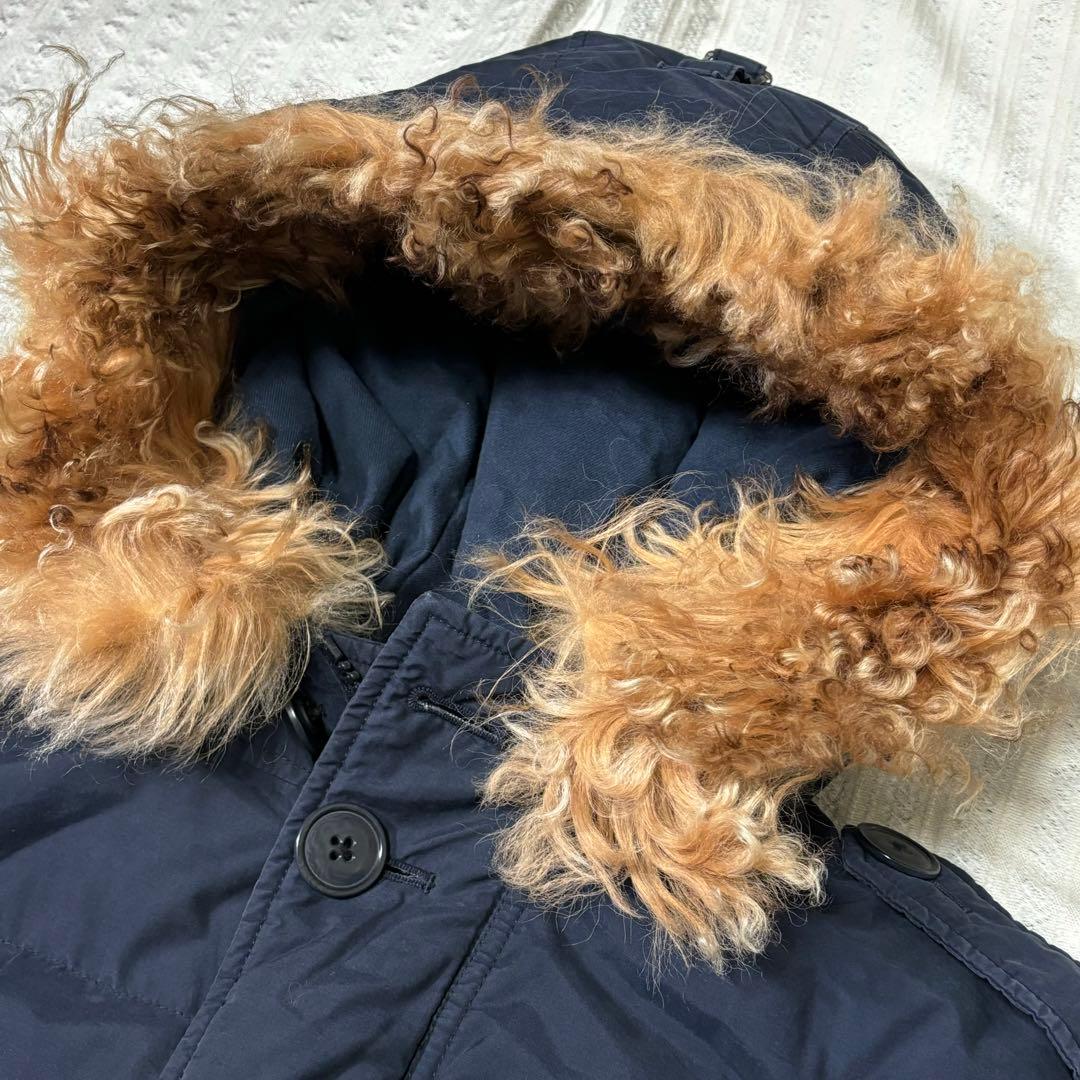 ⭐︎超希少 90s ラルフローレン ダウンジャケット N-2B ネイビー M