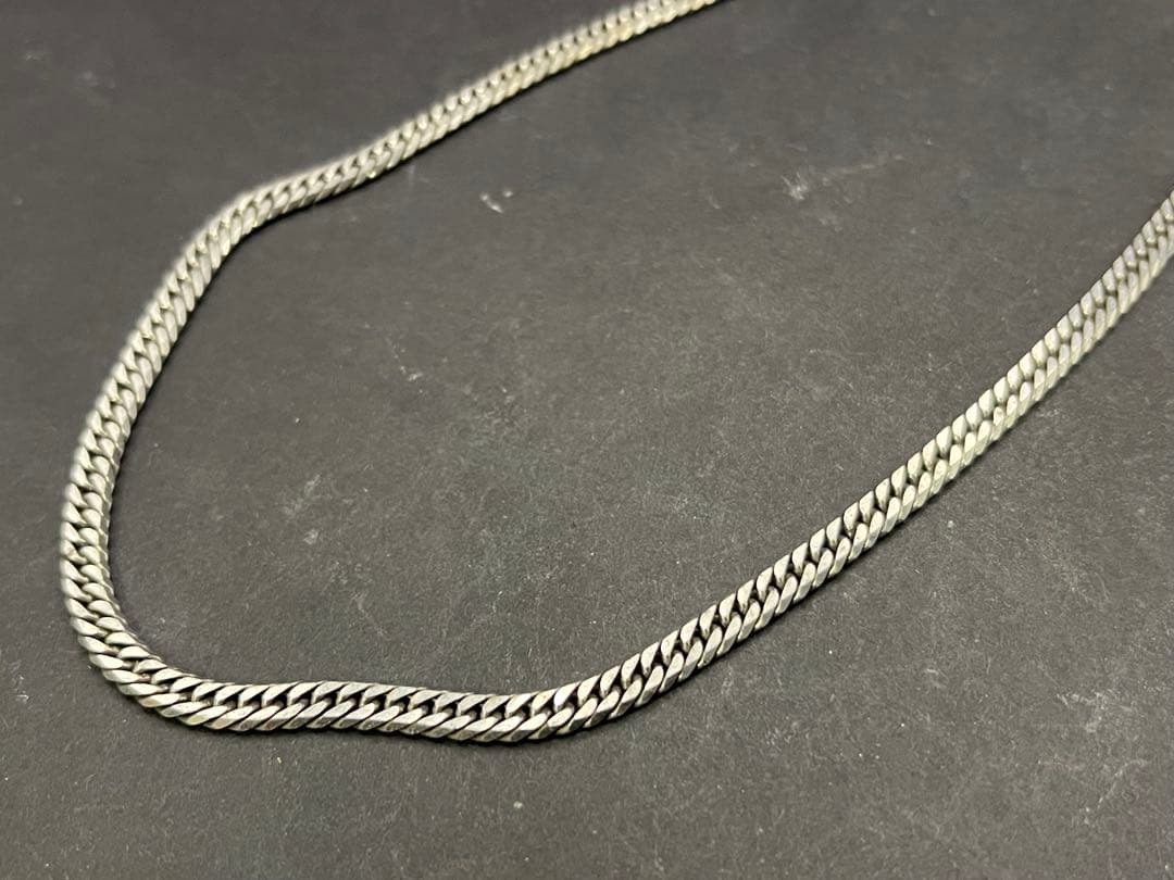 シルバー925製　約50cm 喜平チェーンネックレス　taxco Mexico