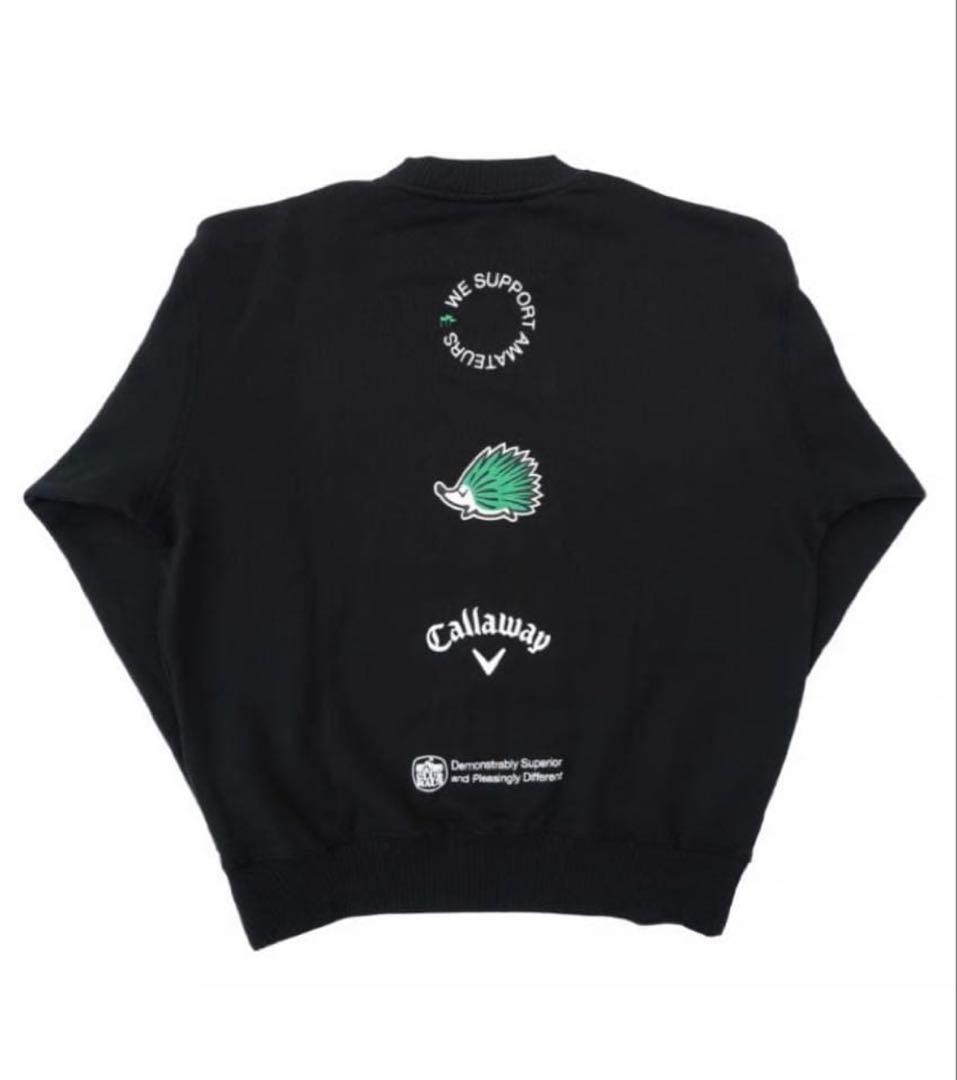 クラブハウス　キャロウェイ　トレーナー　XL Callaway + CLUBHAUS Crewneck Sweat - White | CL