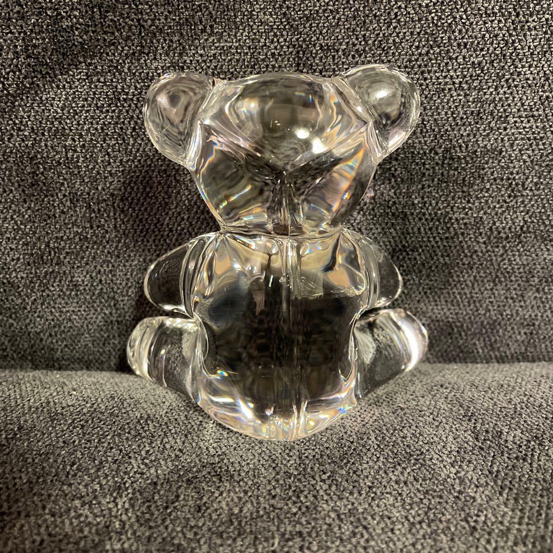 ラルフローレン オブジェ ベアー クリスタル 置物 ペーパーウエイト