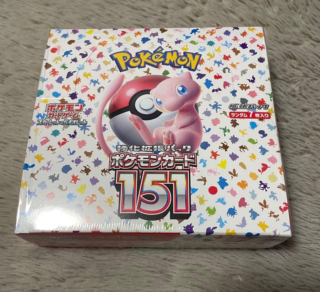 【シュリンク付き】 ポケモンカード 151 未開封