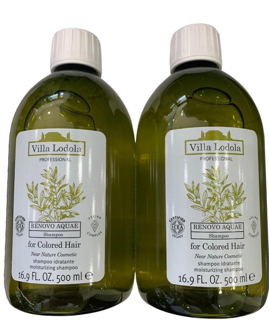 ヴィラロドラ レノーボアクエ シャンプー　500ｍｌ（専用ポンプ付き）2個セット