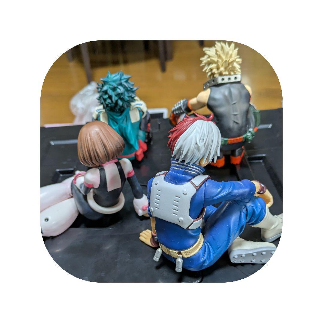 ヒロアカ フィギュア おすわりフィギュア 4体セット - メルカリ